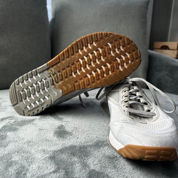 Reebok Women’s Nano X2  Grey & White Size 9 - Picture 4 of 5
